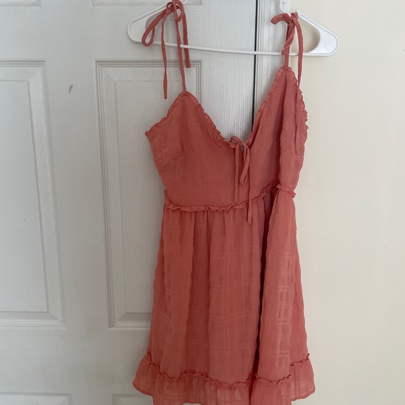 PINK FOREVER 21 DRESS SIZE SMALL - Picture 1 of 2